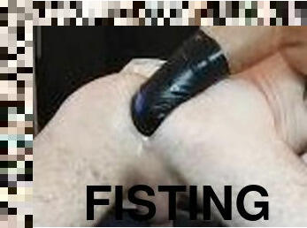 fisting, amateur, anal, latex, solo