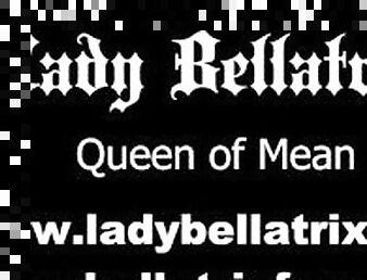 JOI For Small Dick Losers - Lady Bellatrix is the Queen of Mean in this SPH Femdom pov