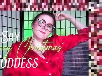 PREVIEW: Say 'Merry Christmas' Goddess - Ruby Rousson