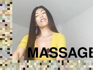 Hot Latina gives you sensual massage