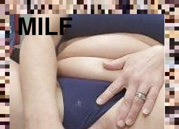 perä, masturbaatio, amatööri, milf, lelu, jalat, ratsastus, dildo, pyöräilijä, soolo