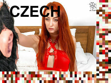 Fucking sexy Czech redhead Katy Rose