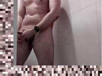 Versebreadboy's Post Workout Jerk Off in the Gym Shower