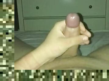 20 year old boy cums in his bedroom