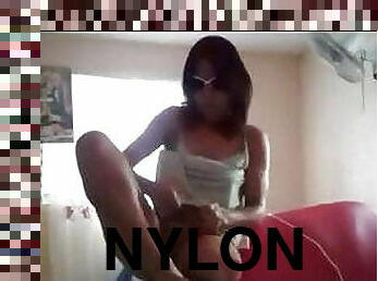 meias, nylon