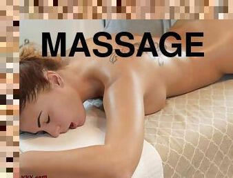 Oil Erotic Massage Until She Squirts: Shaking Orgasm 5 Min