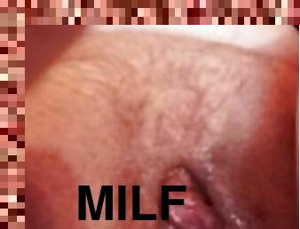 masturbation, orgasm, fitta-pussy, amatör, milf, slyna, ensam, rakad, vått, verklighet