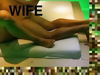 pekpek-puke-pussy, asawa-wife, baguhan, milf, asawang-lalaki, cuckold, morena, ipasok-penetrating