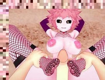 Mina Ashido Gives You a Footjob At The Beach! My Hero Academia Feet POV