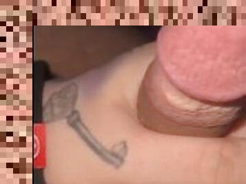 Lick the cum off the tip!