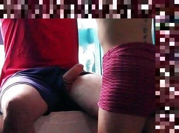 orgasmo, amador, caseiro, casal, rabo