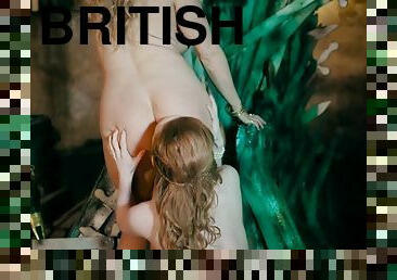 British sluts ella hughes and rebecca more play lesbo games