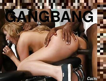 Moka Mora Interracial Gangbang - Cuckold Sessions