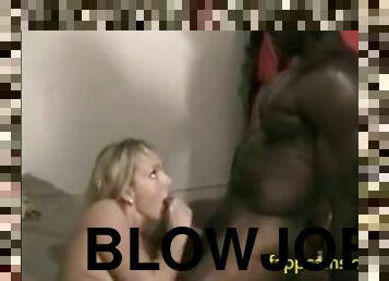 BLONDE BLOWBANG