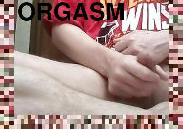 Sissy's Pathetic Orgasm. My first video