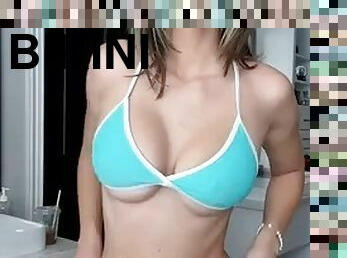 Natalie Roush Boutine LA Bikini Try-On Video Leaked at HAUL