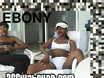 Ebony real twin sisters asswatcher