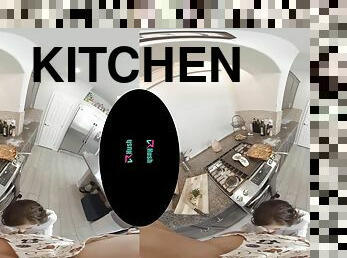 Kitchen Pantyhose VR - Vr