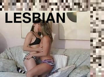 Lesbian spanking