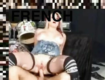 French punk Sabrina gets fucked hard