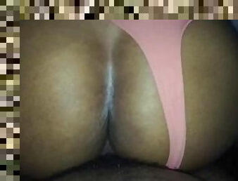 BIG BOOTY DOMINICAN TEEN gets the BIG COCK