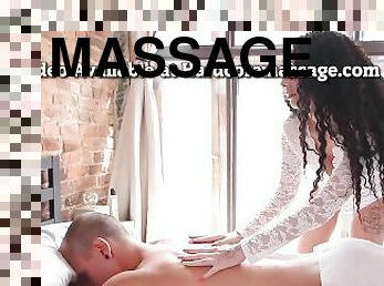 Hardcore Massage - Throwing a Boner to the Slutty Masseuse