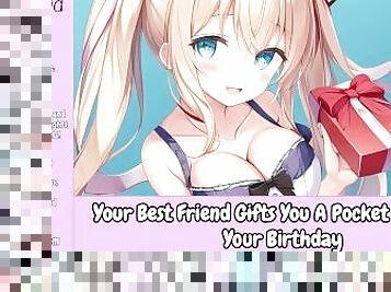 Your Best Friend Gives You A Pocket Pussy For Your Birthday [Erotic Audio Only] [Birthday Sex]