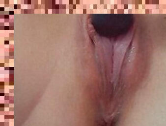 orgasm, fitta-pussy, kvinnligt-sprut, amatör, anal, leksak, creampie, ensam, hårt