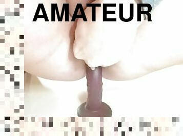 onani, amatør, anal, legetøj, ridning, dildo, solo