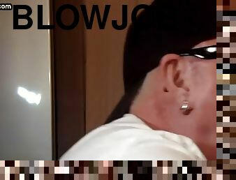 Blowjob Gloryhole Dilfa Sucks Cock Homemade Video Close Up