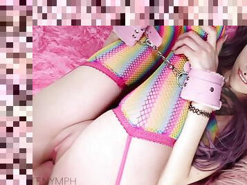 Rainbow Dp Cumslut Cutie