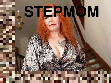 gros-nichons, anal, mature, milf, maman, joufflue, rousse, famille, gros-seins, tabou