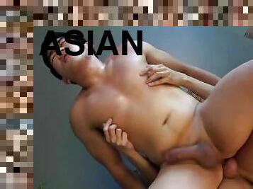 एशियाई, मुख-मैथुन, समलैंगिक, बुत, ट्विंक, लंड, असभ्य, चूसना