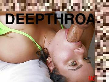 Face Fuck Tour - Curvy Latina Has A No Limit Approach To Deepthroat