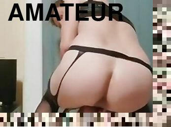 masturbation, amateur, gay, jeune-18, européenne, euro, lingerie, bout-a-bout, solo, cuir