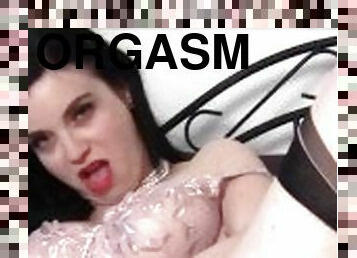 mastubasi, orgasme, gambarvideo-porno-secara-eksplisit-dan-intens, kaki, celana-dalam-wanita, webcam, fetish-benda-yang-dapat-meningkatkan-gairah-sex, berambut-cokelat, nilon, realitas
