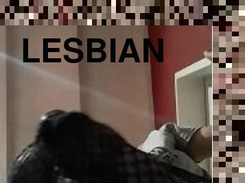 прихильник, лесбіянка-lesbian, ступні, шкарпетки-в-сіточку, фетиш, соло, домінування
