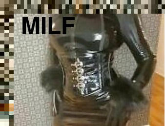 onani, strømpebukser, amatør, anal, udløsning, milf, latiner, latex, solo, rygende