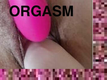 Pulsating pussy after marturbate and cum with a big dildo - dialoghi ita