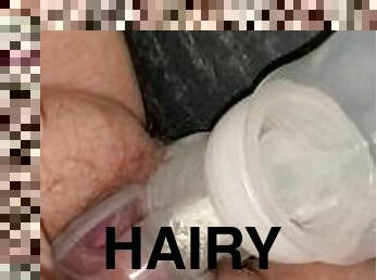 Hairy pussy clit pump