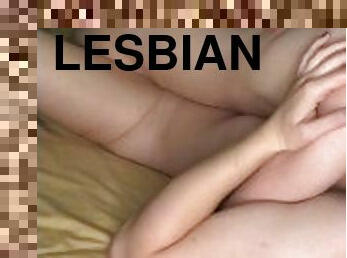 оргазм, прихильник, лесбіянка-lesbian, домашнього-приготування, пара, крихітна, маленькі-цицьки