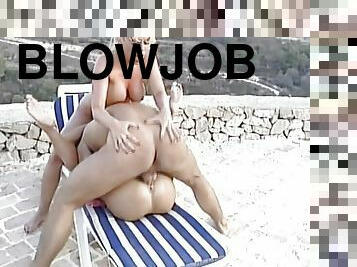 blowjob-seks-dengan-mengisap-penis, penis-besar, antik, mundur
