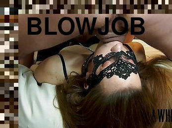 Sensually Deep Homemade Blowjob