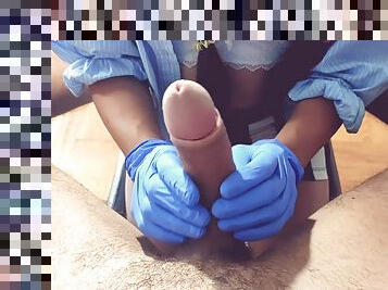 Doctor Masturbate My Big Dick And And Get Cum