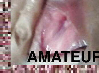 masturbación, orgasmo, amateur, madurita-caliente, casero, con-los-dedos