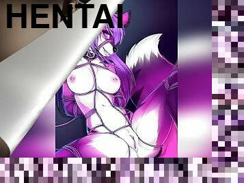 [Time To Fap] Sexy Furry Female Solo Slideshow #1