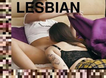 lesbiana, adolescente, hardcore, con-los-dedos, novia, universidad, lencería, culazo, realidad, azotaina