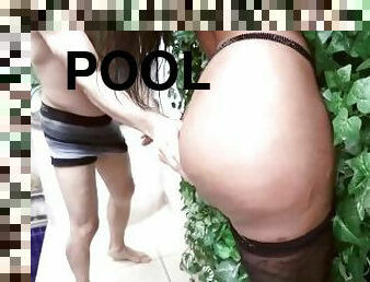 big ass latina trans fucked near pool 23