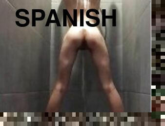 kylpy, amatööri, teini, latino, ranskalainen, pov, täydellinen, suihku, soolo, espanjalainen