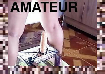 amatör, anal, gamling, bbw, brasilien, slyna, dildo, rumpa-butt, stövlar, blottande